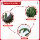 Christmas Wreaths Outdoor Realistic 24 Inch Large Artificial Winter Greenery Pine Cedar Wreaths for Windows Xmas Holiday Home Table Mantle Yard Staircase Wall Door Porch Hanging Decor Outdoor Indoor