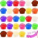 28pcs Butter Slime for Kids, Playdough Modeling Clay for Valentines Day School Classroom Exchange Gift Party Favor Prizes