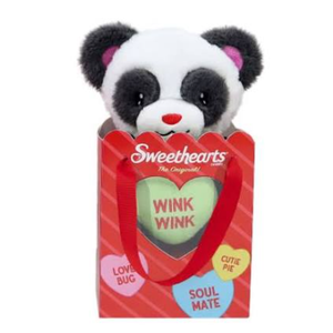 Sweethearts Plush Panda, 1ct 