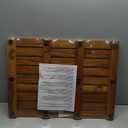 Utoplike (24"x18") Teak Wood Bath Mat, Shower Mats for Bathroom, Large for Spa Home or Outdoor