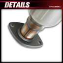 Flex Exhaust Pipe Catalytic Converter Compatible with Toyota Camry 2.2L 1997-2001 55537 (EPA Compliant)
