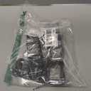 2Pcs Luggage Connector Straps Adjustable Suitcase Connector Straps, Black
