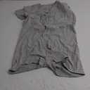 Mens Short Sleeve Onesie Bodysuit Henley Jumpsuit One Piece Pajamas Rompers L