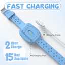 Potty Training Watch for Toddlers, Cute Apple-Shaped Design with 5 Timing Modes (30-180min), Music & Flash Reminders, Magnetic Charging, Compact Screen, Splash-Proof, Gifts for 3-7 Year Old Girls Boys