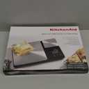 KitchenAid KQ909 Dual Platform Digital Kitchen and Food Scale, 11 pound capacity and Precision 16oz capacity, Black with Stainless Steel