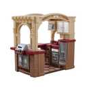 Step2 Brown Grand Walk-In Classic Toddler Pretend Play Kitchen Set Kitchen Set