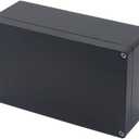Project Box ABS Plastic Black Electrical Boxes IP65 Waterproof DIY Electronic Junction Box Power Enclosure 7.87 x4.72 x2.95 inch (200x120x75 mm)