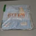 BTFBM Womens Tops 2026 Dressy Casual Blouses Summer Spring Clothes Mock Neck Short Sleeve Shirts Business Work Fall Outfits (Blue, S)