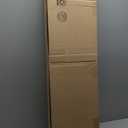 AOSKY Outdoor Roller Shades for Porch Privacy, Cordless Patio Roll Up Blinds with Spliced Pole Design, UV Blocking for Deck, Balcony, Backyard (60x72 Inch, Mocha)