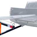 MaxxHaul 70229 Pick-Up Truck Bed Extender - 350 lb Capacity For Ladder, Rack, Canoe, Kayak, Long Pipes and Lumber , Black, 53.2 x 17.2 x 2.5 inches