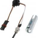 Heater Glow Plug Kit Replaces 252069011300 for Eberspacher Espar Airtronic D2 D4 D4S 12V Glow Pin with Removal Fitting Tool