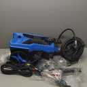 5000PSI Pressure Cleaner 4.0 GPM Adjustable Pressure,4.0 GPM Power Cleaner with Foam Cannon,4 Nozzles,33FT Hose and 500ml Soap Bottle for Home/Cars/Driveways/Patios/Fences (Blue)