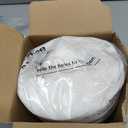 Bedsure 3D Fleece Bubble Blanket for Couch - GentleSoft White Spring Throw Blanket for Sofa Bed Room Decor - Luxury Soft Cozy Blanket Mothers Gifts Day for Women, Lightweight, Off White, 50"60"