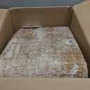 6x9 Ft Large Area Rugs for Living Room, Soft Non-Slip Washable Rugs Modern Abstract Pattern Carpet for Bedroom Indoor Floor Nursery Home Decor (Brown)