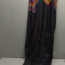 Wolddress Womens Maxi Dress with Pockets 2026 Casual Strap Plus Size Loose Plain Long Office Summer Beach Travel Dresses S-5X (Medium, Z-black Retro)