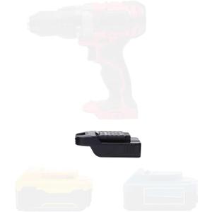 Adapter for Bauer 20v Max Cordless Tools, Compatible with De Walt 20v Max Batteries & Hercules Battery, Adapter Only, Black, 1 Pack