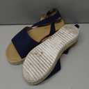 DREAM PAIRS Women's Platform Espadrilles Casual Ankle Strap Wide Wedge Sandals Comfortable Dressy Summer Shoes, 8.5