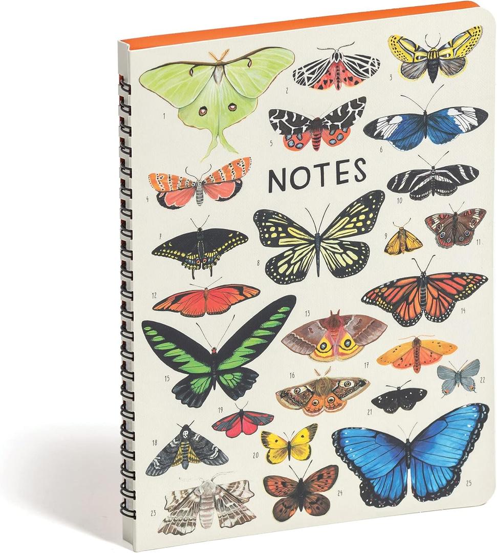 High Note Personal Planning Notebook, Orders of the Animals, Non-Dated Planner with 144 Lined Pages, 6" x 8.25", Illustrated Cover by Kelsey Oseid