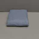 KOUFALL Dusty Blue Curtains for Living Room, Country Vintage Semi Sheer Linen Curtains 84 Inches Long for Bedroom 2 Panels Set, Grey Stone Blue