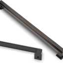 Asidrama 6 Pack 10 Inch(256mm) Oil Rubbed Bronze Kitchen Cabinet Handles Cabinet Pulls Kitchen Cabinet Hardware for Cupboard Drawer Pulls