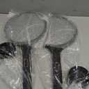 YISSVIC Electric Fly Swatter Bug Zapper Racket 4000V LED Screen Dual Modes Fly Zapper Rechargeable for Indoor Home Office Backyard Patio Camping (Black-2 Pack)