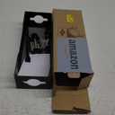 Under Desk Cable Management Tray No Drill, Metal Mesh Cable Management Under Desk with Clamp Mount, 2 Hole Cable Tray with Wire Management and Cord Organizer for Home Office Standing Desk (13.38", Black)