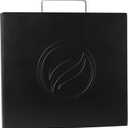 Blackstone 5701 Tabletop 17" Griddle Hard Cover, Flat Top Grill Cover with Handle and Hanging Brackets, Powder Coated Steel, Black