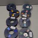 250g PLA Filament 1.75mm Bundle,3D Printer Filament Bundle Multicolor, Neatly Wound PLA Filament, Individually Vacuum Packed,250g Spool,8 Rolls