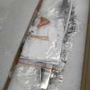 Stainless Steel Milk Glass Vanity Lights for Bathroom, 2 Light Chrome Bathroom Light Fixtures Over Mirror, Ceramic E26 Sockets Wall Mounted