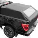 JOYTUTUS Truck Bed Soft Topper Compatible with Ford F150 2015-2025 with 5.5ft Bed, Foldable Camper Shell Truck Top