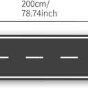 QUCHENG Wall Border Road Stickers Street Nursery Decor Boys Bedroom Decals Vehicle Removable Wallpaper Kids Room Vinyl Murals DIY Cute Decorations