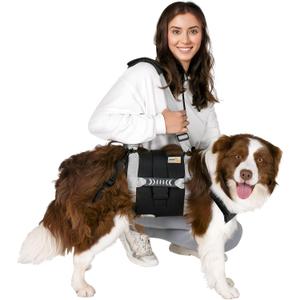 Dog Lift Harness for Large Dogs,Full Body Dog Sling Carrier with Handle,for Up Stairs/Back Legs Support/Dogs Joint Injuries/Arthritis/Nail Clipping
