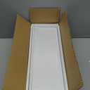 RICHER HOUSE 5 Set White Floating Shelves, Wall Mounted Shelves for Wall Decor, Modern Picture Ledge Shelf with Lip for Storage Nursery, Bedroom, Living Room, Bathroom - White