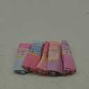 Girls Cotton Underwear Soft Boy Shorts Kids Boxer Briefs Panties(Pack of 5) (6-8 Years, Flowercat)