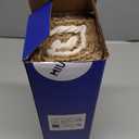 MIULEE Pack of 2 Decorative Throw Pillow Covers Modern Farmhouse Outdoor Pillow Covers Neutral Linen Burlap Cushions for Couch Bed Living Room Sofa, Natural White 12 x 20 inches 30 x 50 cm