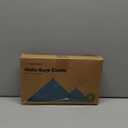 KeaBabies 4-Pack Baby Burp Cloths Baby Girl, Boy - Organic Cotton Burp Cloth, Extra Large, Absorbent, Soft Burping Cloths & Bibs Set for Babies, Newborn Burp Clothes, Thick Burp Rags (Eclipse)