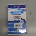 Deuvuo Gray Grout Repair Kit,12 Pcs Gray Caulk Grout Filler for Tile Floor, Grey Grout Paint Pen Tube for Shower Bathroom Kitchen, Fast Drying and Odorless, Restore Grout Line