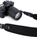 DSLR Camera Neck Strap, Soft Neoprene Shoulder Belt for Canon EOS R5 R6 5D Mark IV 6D Mark II SL3 SL2 T8i T7 T7i 90D 80D Nikon D6 D5 DF D850 D810 D780 D7500 D5600 D3500 Sony A1 A99II,etc
