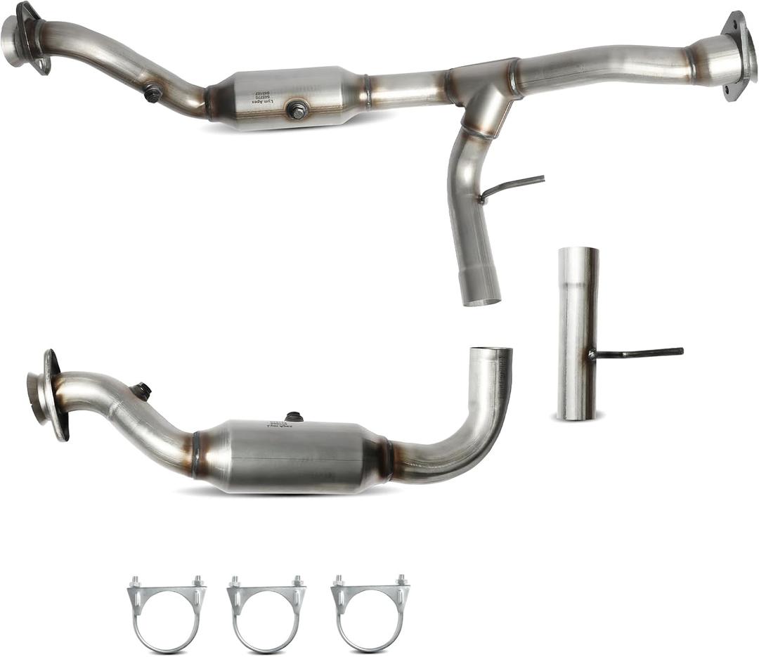 645167 645770 Catalytic Converter Compatible With 2015 2016 2017 2018 2019 2020 Fo*d F-150 2.7L V6 Turbocharged, Left And Right 2Pcs, EPA Standard