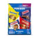 Assorted Butterfinger, Crunch, Baby Ruth, and 100 Grand Fun Size Chocolates, 60 count Party Pack, 37.2 oz (EXP 06/03/26)