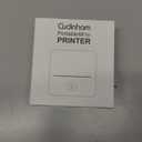 cudinham Print Pods Mini Printer, Sticker Printer with 10 Rolls Thermal Printing Paper, Inkless Pocket Printpod for Phone, Impresora Porttil for Notes, DIY, Compatible with iOS & Android (Grey)