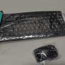 Logitech MK270 Wireless Keyboard and Mouse Combo for Windows, 2.4 GHz Wireless, Compact Mouse, 8 Multimedia and Shortcut Keys, 2-Year Battery Life, for PC, Laptop - Black
