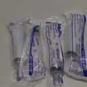 4 Pack 60mL Large Syringe for Liquid with Tip Cap, Plastic Liquid Syringes Individually Sterile Sealed