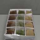 Velvet Ornaments for Christmas Tree 12 PCS Flocked Christmas Balls Ornament 2.36 Inch Velvet Xmas Ornaments Xmas Tree Decoration Shatterproof Xmas Ornament for Holiday (Brown, Green, Beige), Set of 2