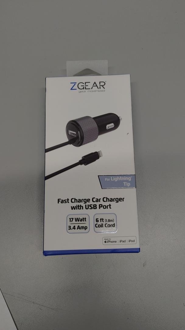 Zgear 3,4 A Dual USB Car Charger Quick 2.0