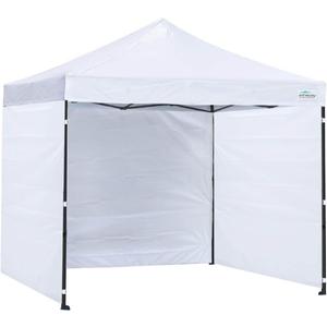 Sunwall for 10x10 Pop up Canopy, Instant Canopy Tent Sidewall, 1 Pack Sidewall Only (White 3 Pieces)