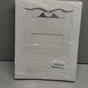 CHERRY 12"x12"x3"White Bakery Boxes with PVC Window for Pie and Cookies Boxes Large Natural Kraft Paper Box, Pack of 12