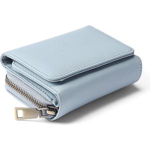 GAEKEAO Small Wallets for Women Leather RFID Blocking Credit Card Holder Wallet