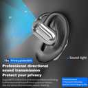 AI Translator Earbuds Real-time Language Translation Earphone 3-in-1 Translating Earbuds with 144 Languages & Accents, 16 Additional App Features fit iOS and Android for Travel and Business - Grey