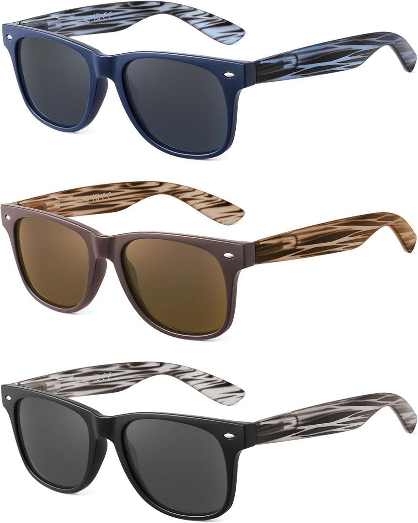 LADEESSE 3 Pack Reading Sunglasses for Women, UV400 Sun Readers Glasses Spring Hinge Outdoor Sunglasses(Not Bifocal)